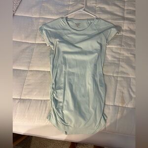 Teal Athleta workout top